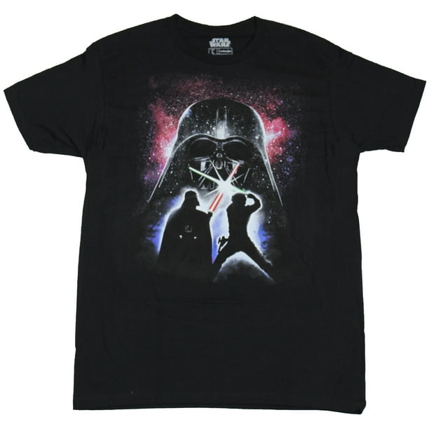 Official Star Wars Retro Rebel T-Shirt Darth Vader Movie Luke Skywalker 